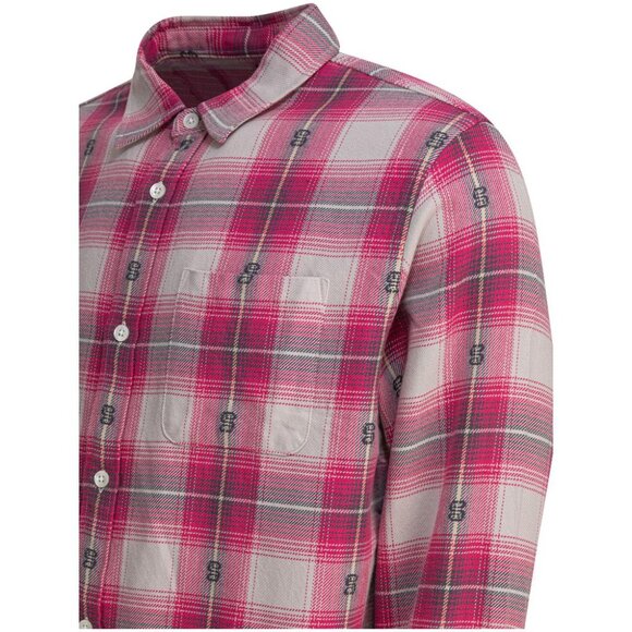 Stüssy Motif Plaid Shirt Tag Size L Men - Picture 4 of 4